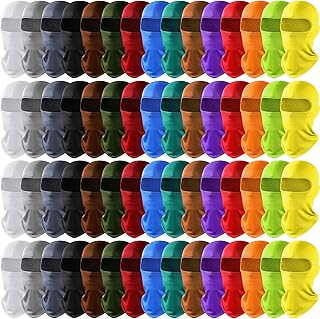 60 Pcs Balaclava Face Masks Men Full Face Cover Balaclava Mask Pasamontañas Ski Mask Winter Mask for Men Women