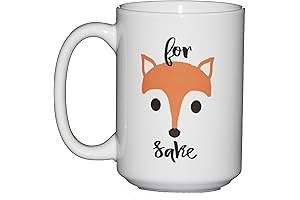 Profanity Inappropriate Swear Word Coffee Mugs - For Fox Sake Funny Woodland...