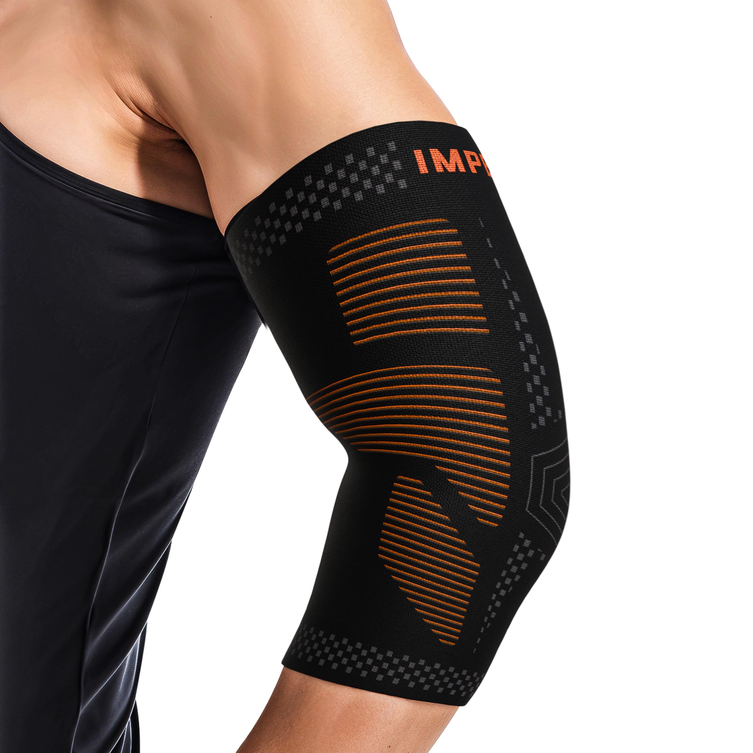 IMPETUS Elbow Support with 3D Compression, elbow support for gym, elbow band for pain relief, Tennis Elbow Support For men, arm Sleeves for men sports Elbow Guard Elbow Brace-image-27