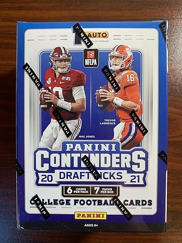 Panini Contenders Draft Picks - Caja de lanzador de fútbol 2021