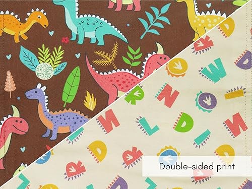 Miniatura 4 de PurpleEssences Manteles individuales de tela reutilizables, ecológicos, 15 x 13 pulgadas, 2 capas, gruesos, absorbentes, lavables a máquina, juego