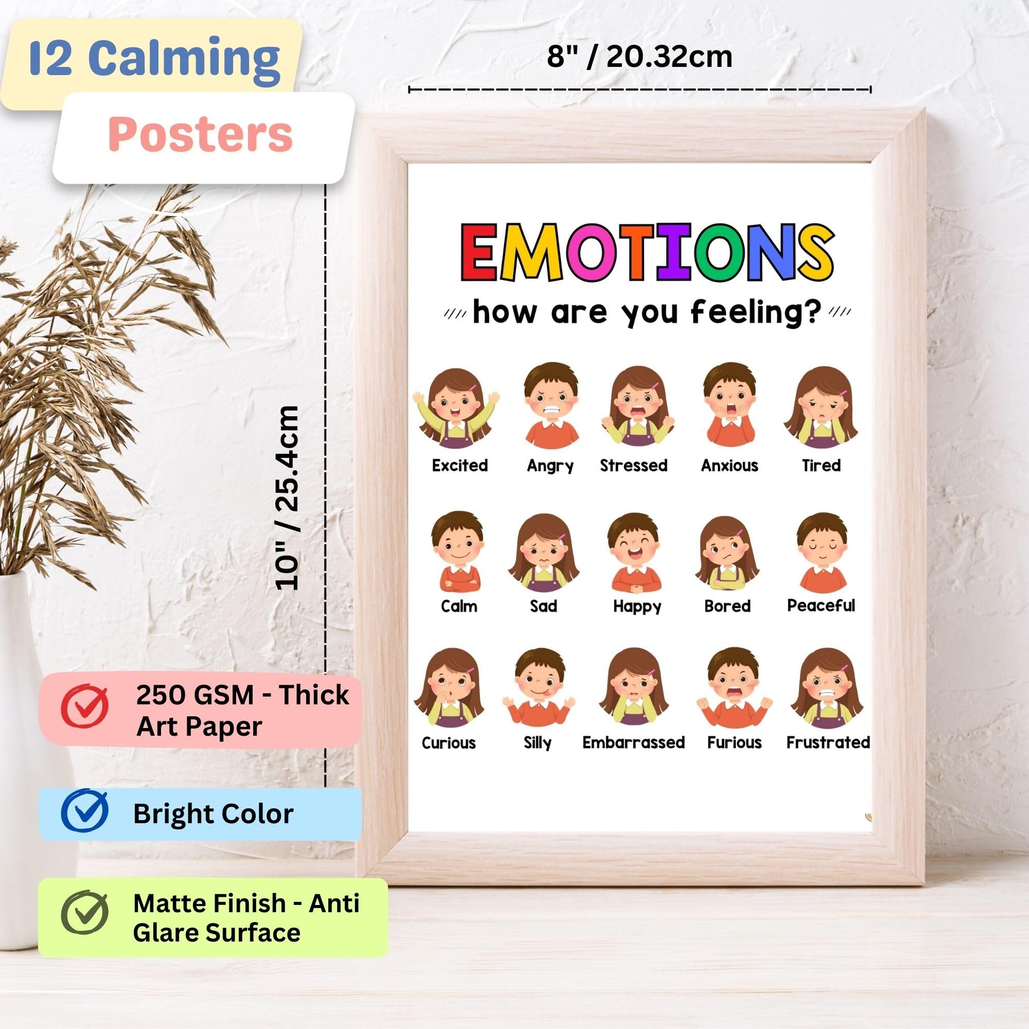 Snapklik.com : INTELLECTUAL NEEDS Calming Corner Posters For Kids ...