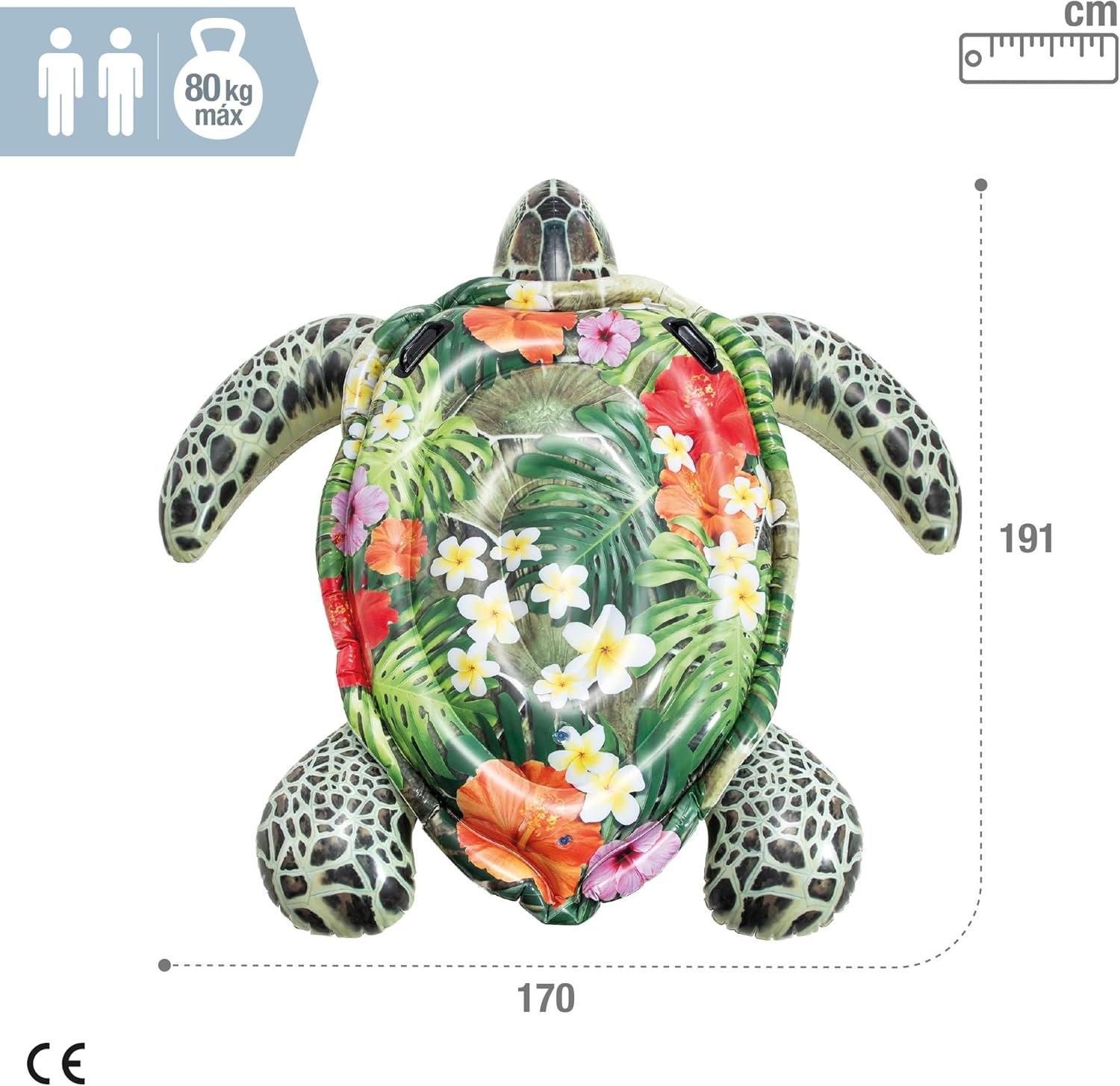 Intex - Inflatable Turtle - 191x171cm