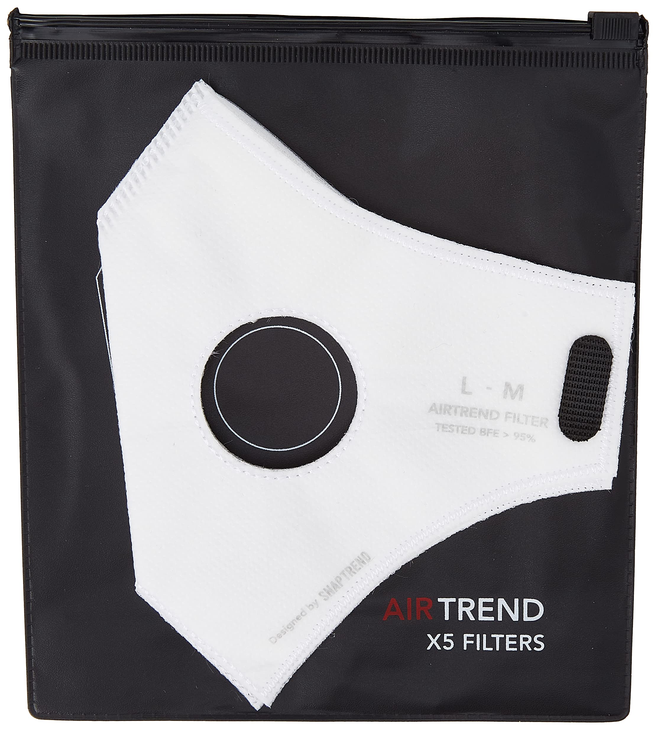 Maschera con Filtro e Valvola di Respirazione per Uomo/Donna, Taglia M, Grigio