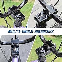 Vista 10 de Bike Stem for BMX Bike Aluminum Alloy Fixed Gear Bicycle Stem