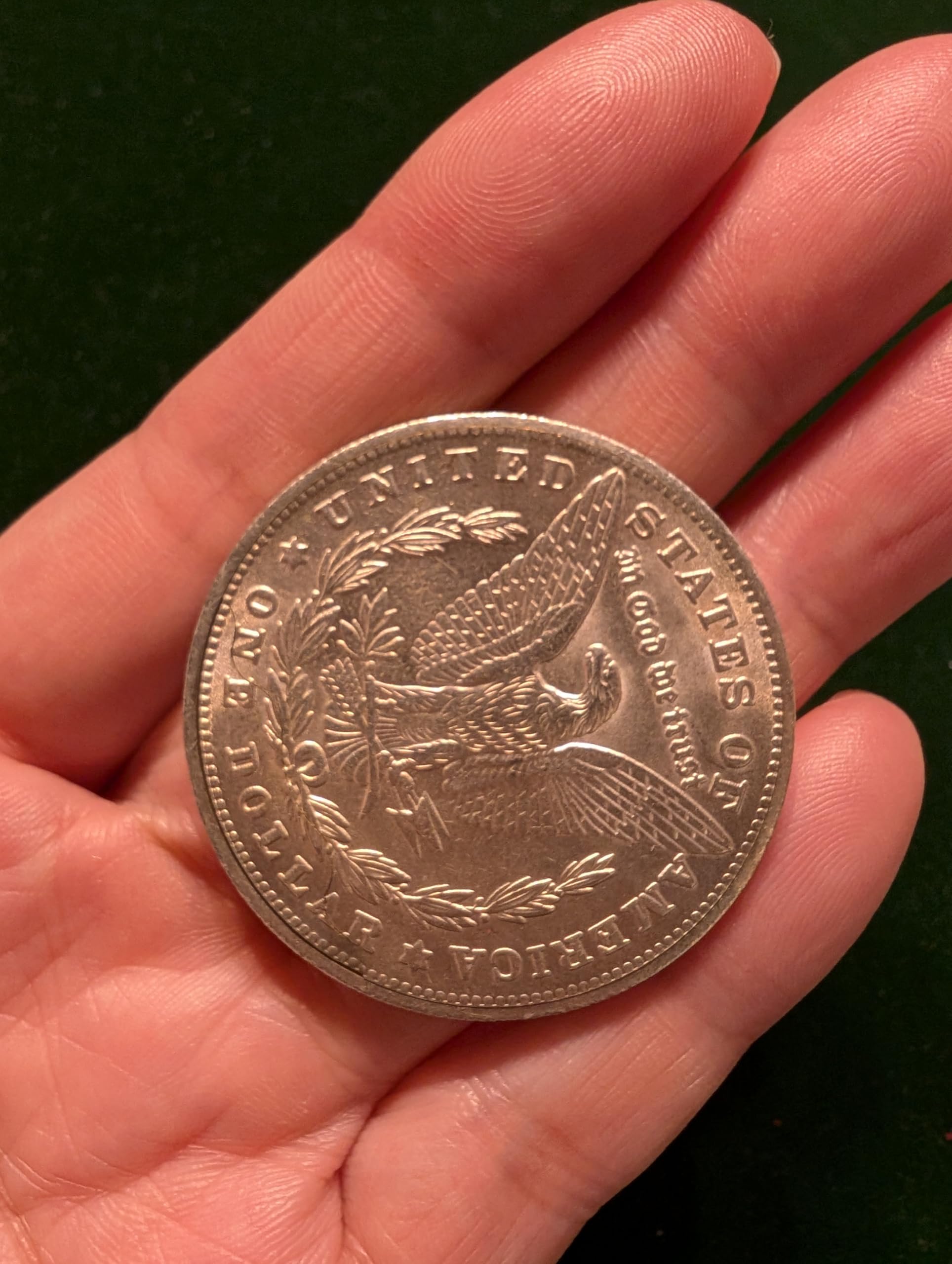 Amazon | 多目的フリッパーコイン・モルガンダラー（手品用の特殊なコインです。２枚が一瞬で１枚になるマジックなどが簡単にできる）手品 コイン消失  | マジック・手品 | おもちゃ