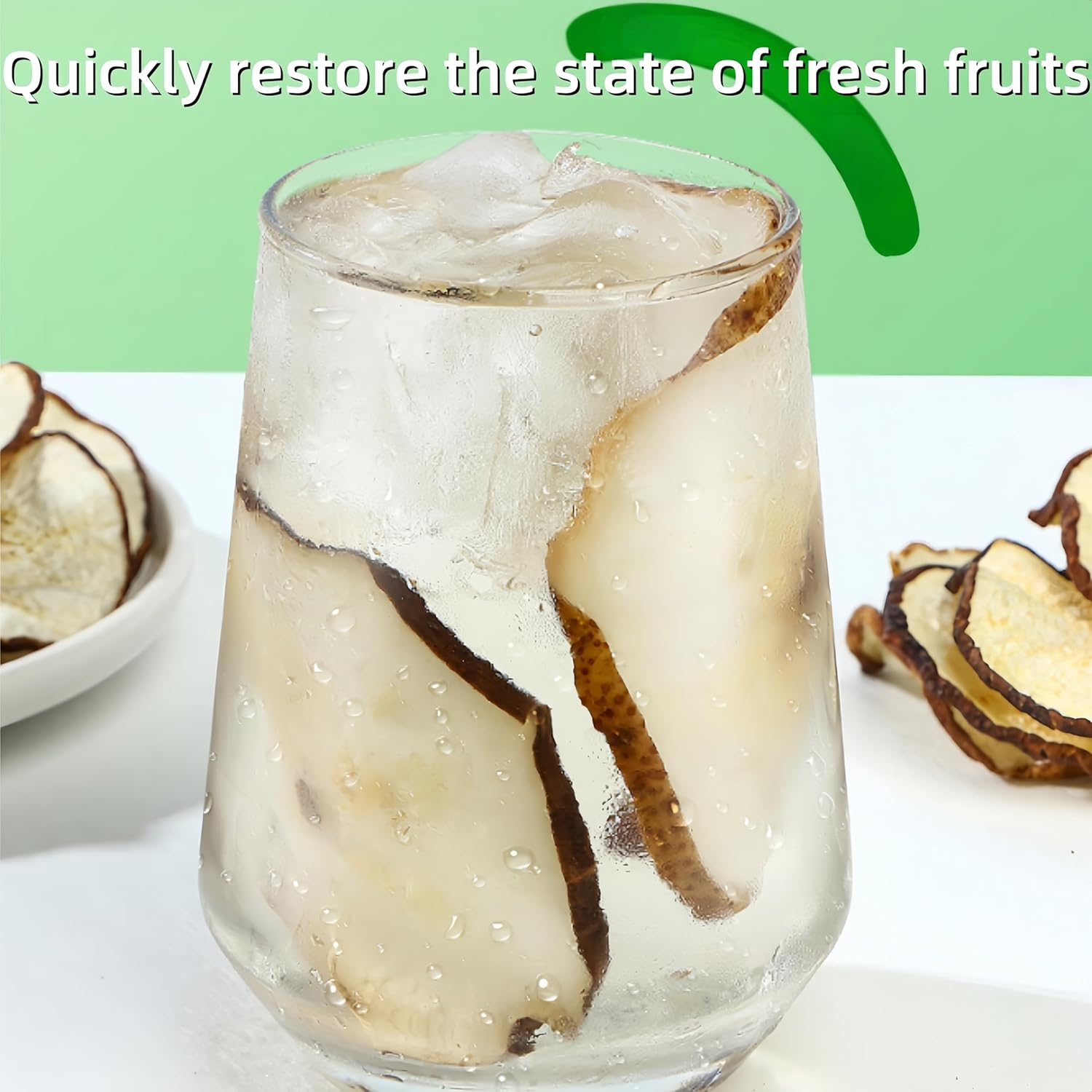 Dehydrated Soft Dried Pear Slices, Unsweetened & All Natural - Pure Fruit Snack in Resealable Jar for Lunch Box, On-the-Go | Active Lifestyles, Vegan & Gluten-Free (8.8oz) - Image 4