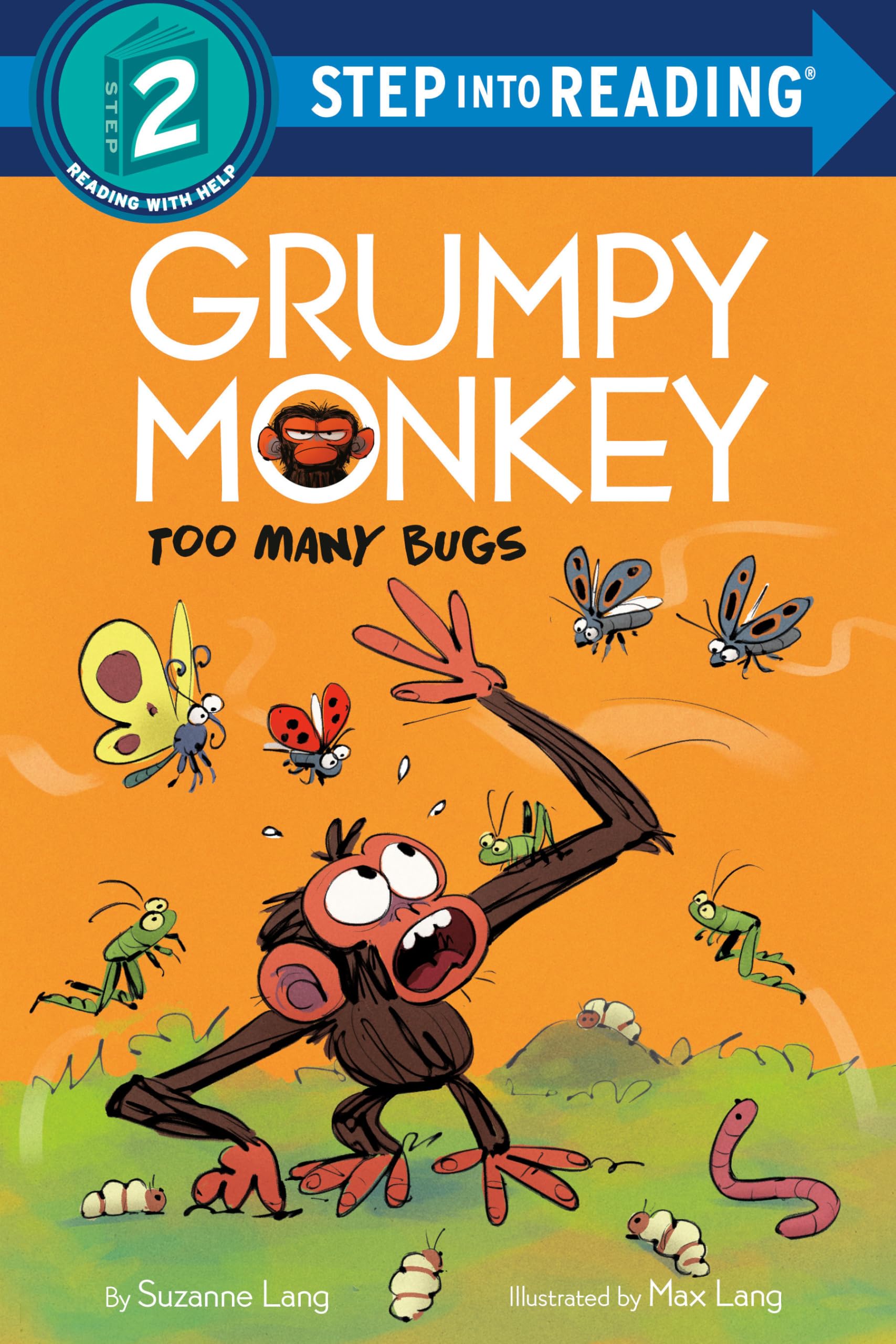 Grumpy Monkey Too Many Bugs (Grumpy Monkey Step Into Reading)