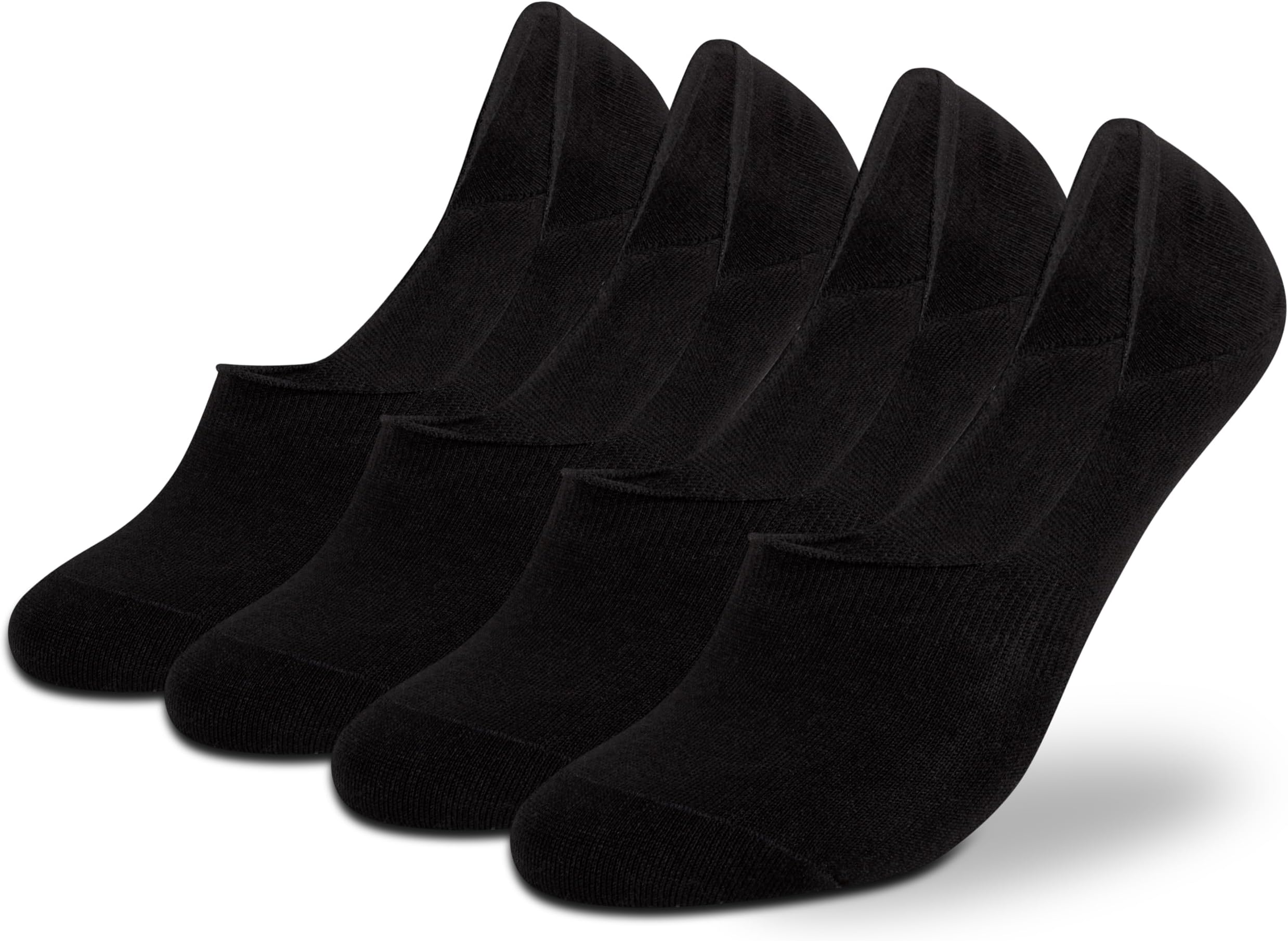 Low Cut No Show Loafer Socks For Men Combo, Made With Durable, Breathable, Anti Odour & Moisture Absorbent Combed Cotton with Anti Slip Grip (Pack of 4)