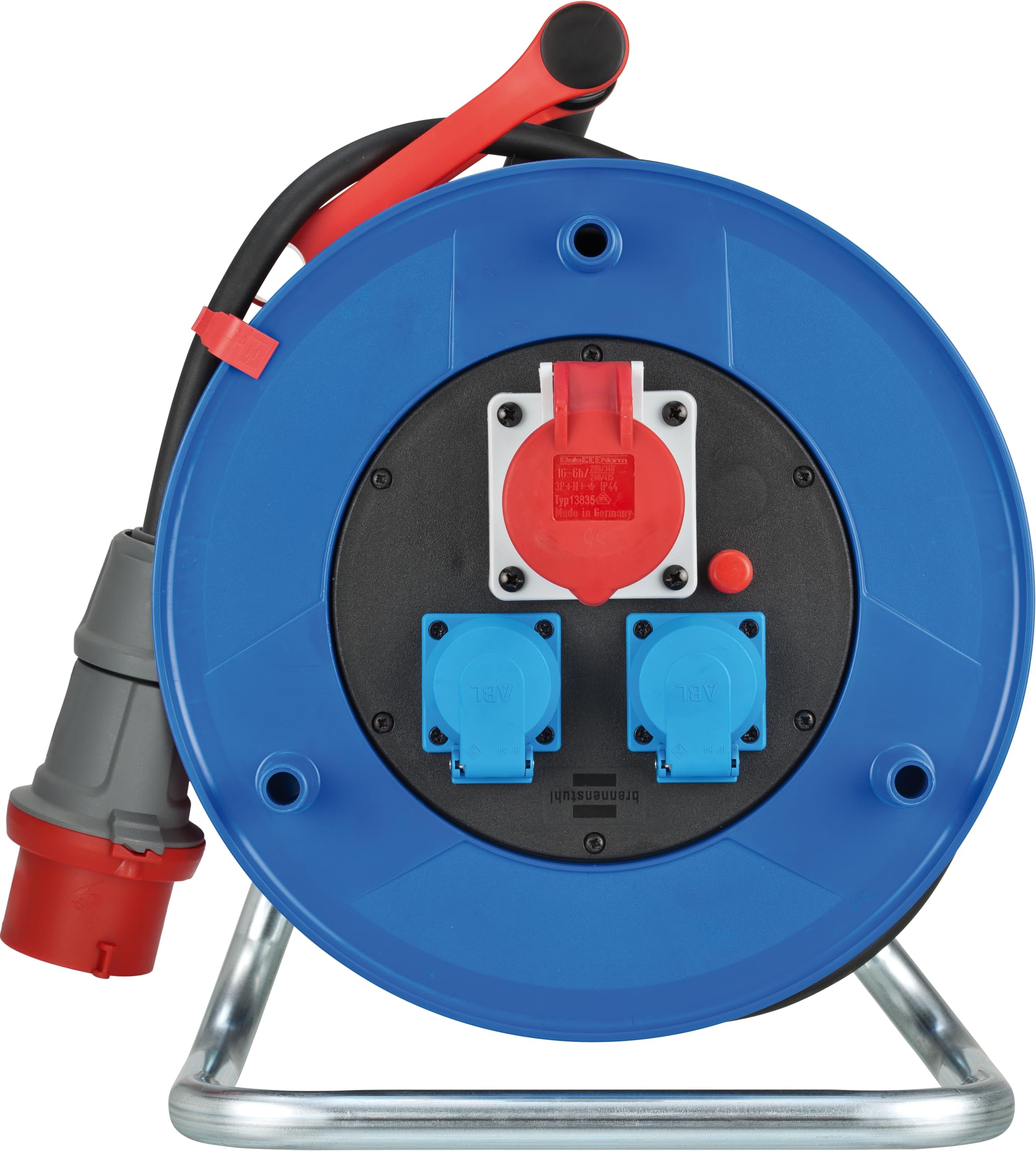Brennenstuhl 1237990 - Carrete alargador de cable (20 m, H07RN-F 5G2,5)