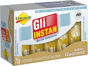 Gli-Instan Lowçucar Sabor Guaraná Glicose Instantânea 5X15G