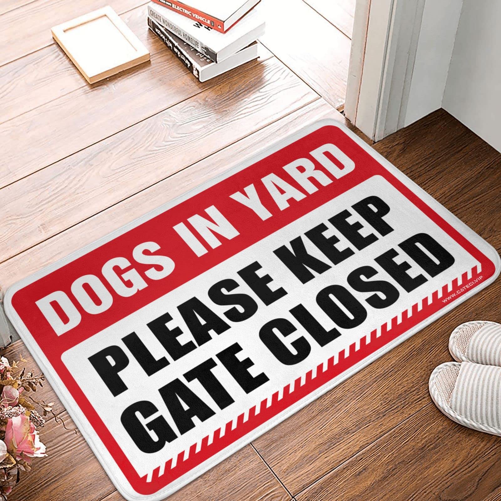 Tapis en polypropylène extérieur et camping 50x80 cm idéal pour sécuriser l'enclos de vos chiens