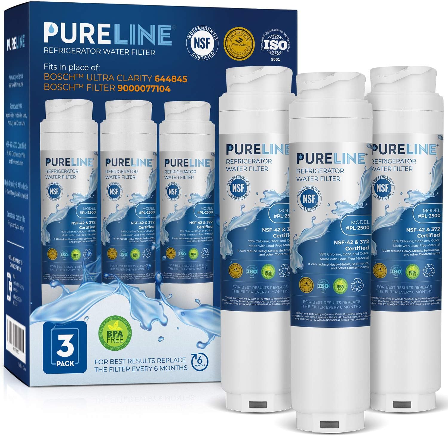 Pureline 9000 077104 UltraClarity REPLFLTR10 Water Filter
