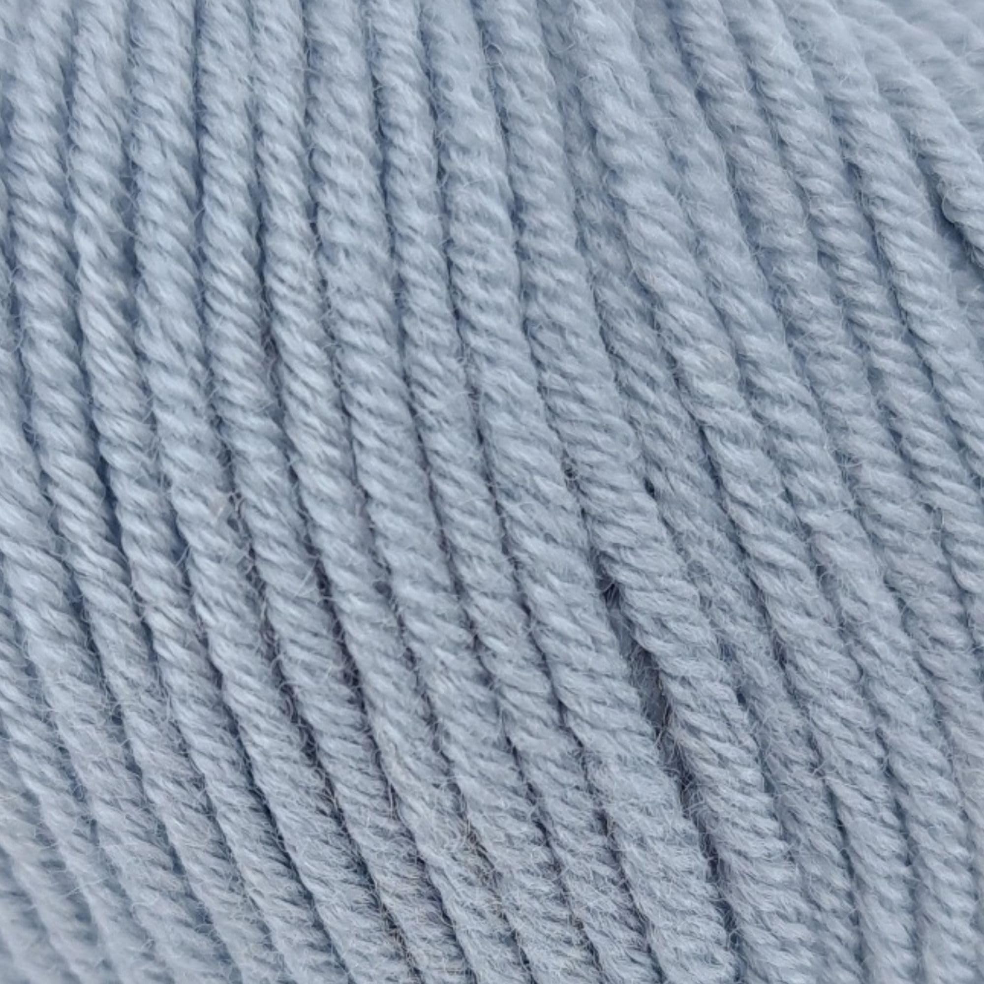 ggh Merino Deluxe zestaw 300 g (6 x 50 g), 100% wełna z merynosów, ekstrafina, do robienia na drutach, w wielu kolorach, kolor 006, jasnoszary