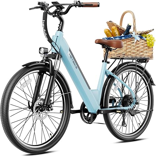 Heybike Cityscape 2.0 High-Performance Electric Bike - 24MPH Max Speed & 50-Mile Range from 1200W Motor & Removable Battery, Perfect Commuter (UL Certified)