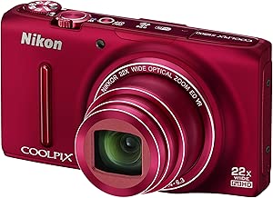 Nikon Coolpix S9500 Red 22xZoom