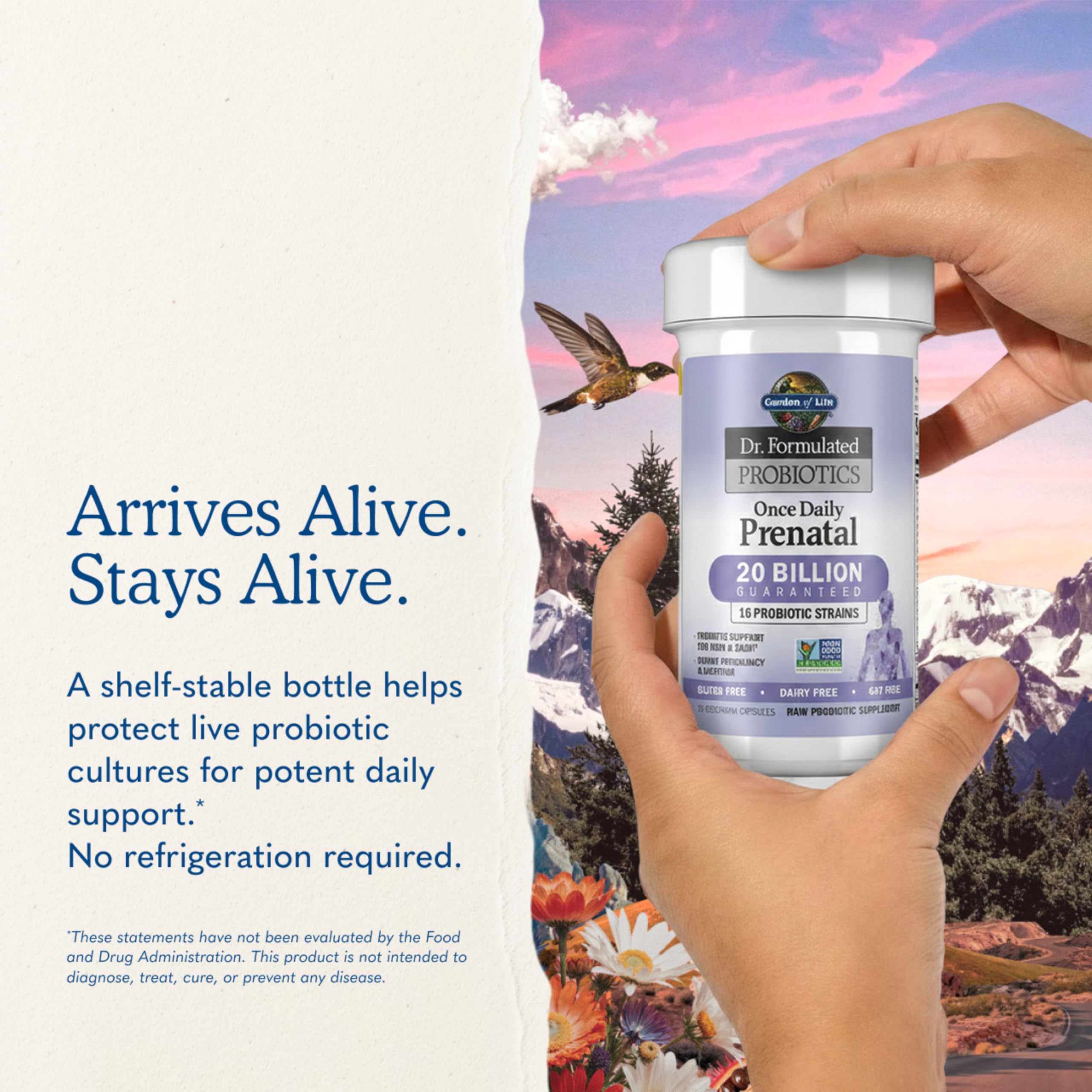 Garden of Life | Once Daily Prenatal | 30 vegane Kapseln | glutenfrei