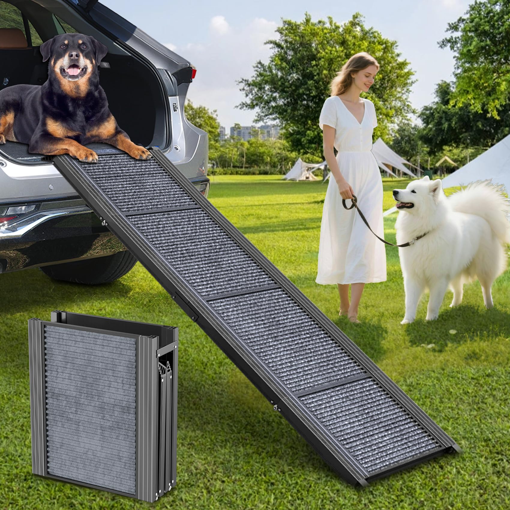 PetRuna 63" Car Ramp