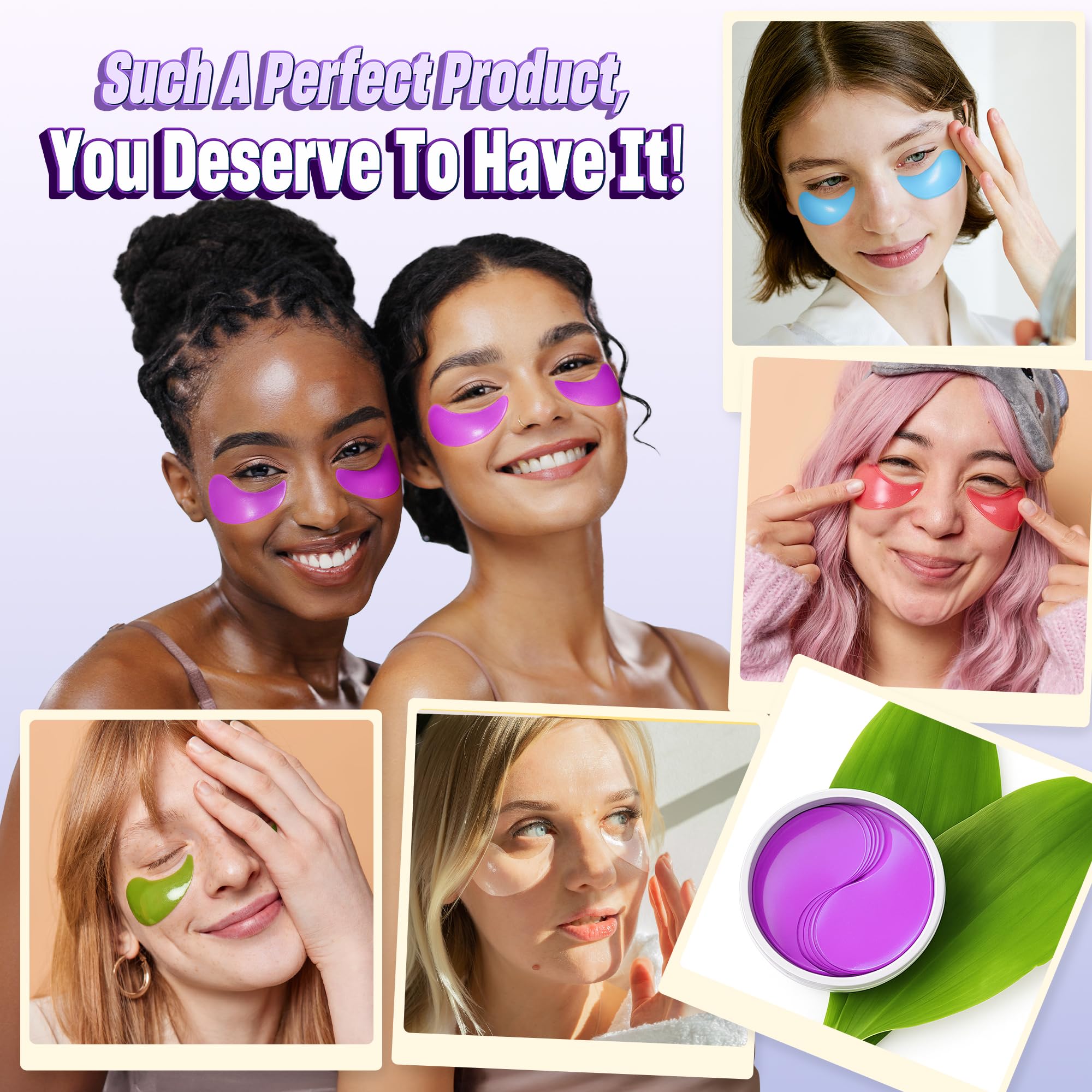 NAZANO Under Eye Patches - 60 Pack Eye Masks view 7