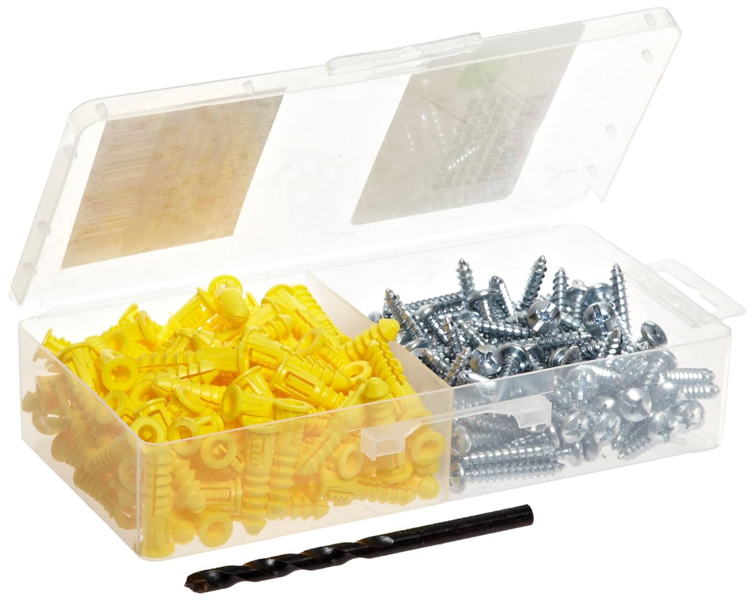 31030 Super Yellow Anchor Kits, Pan Head, Combo Slotted/Phillips Screw Type, 10" X 1-1/4" Set Screw Size