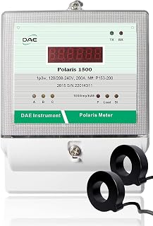 DAE P153-200-S KIT Revenue-Grade kWh Smart Submeter 200A 1-Phase 3-Wire 120/240V RS485 UL CTEP Approved