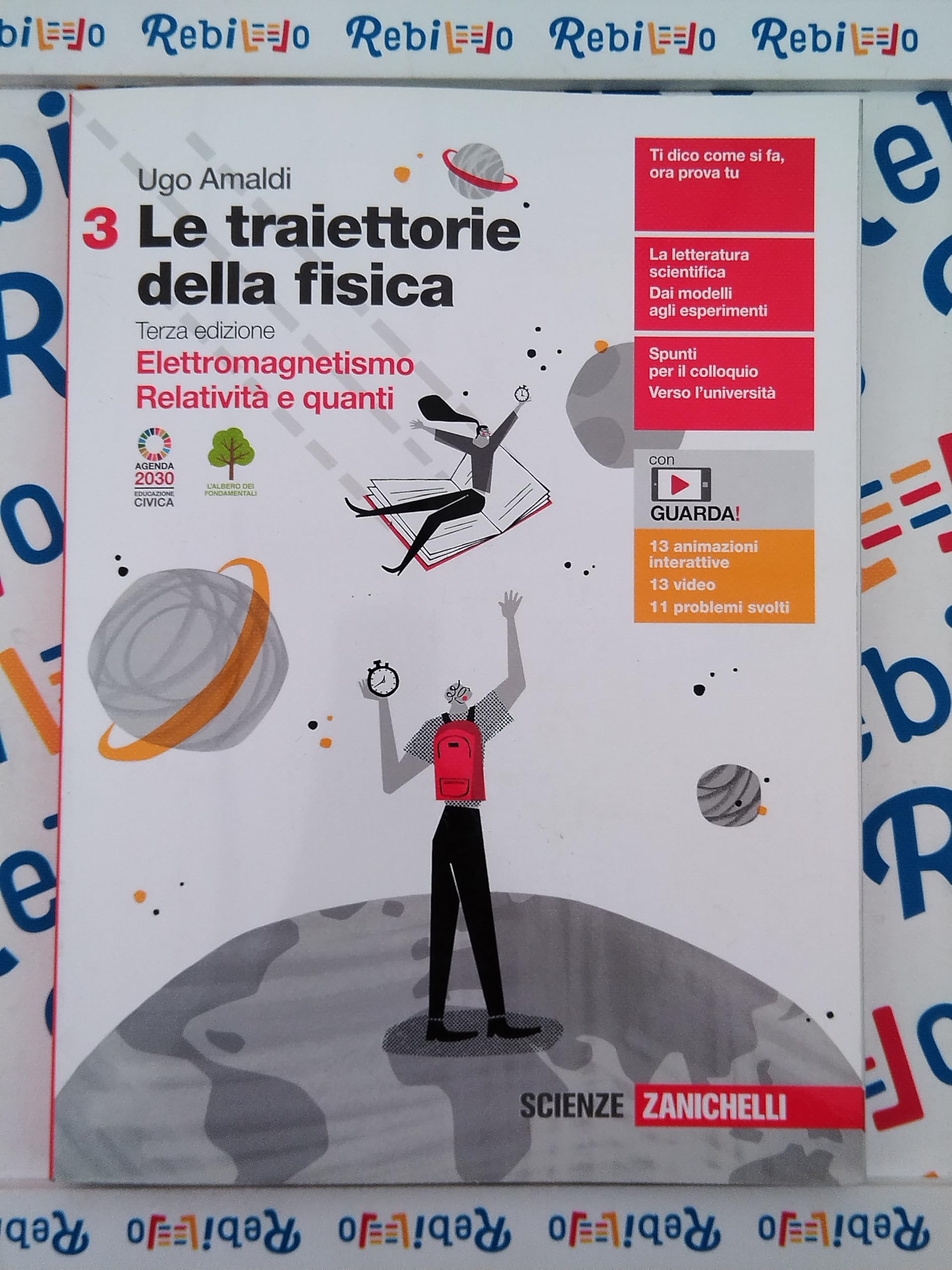 TRAIETTORIE DELLA FISICA (LE) 3ED - VOLUME 3 (LDM) - (9788808829238) + Materiali didattici – Rebillo