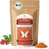 1 kg polvere di rosa canina BIO, qualità biologica certificata, da frutti interi maturati al sole, finemente macinata (1000 g) - 1