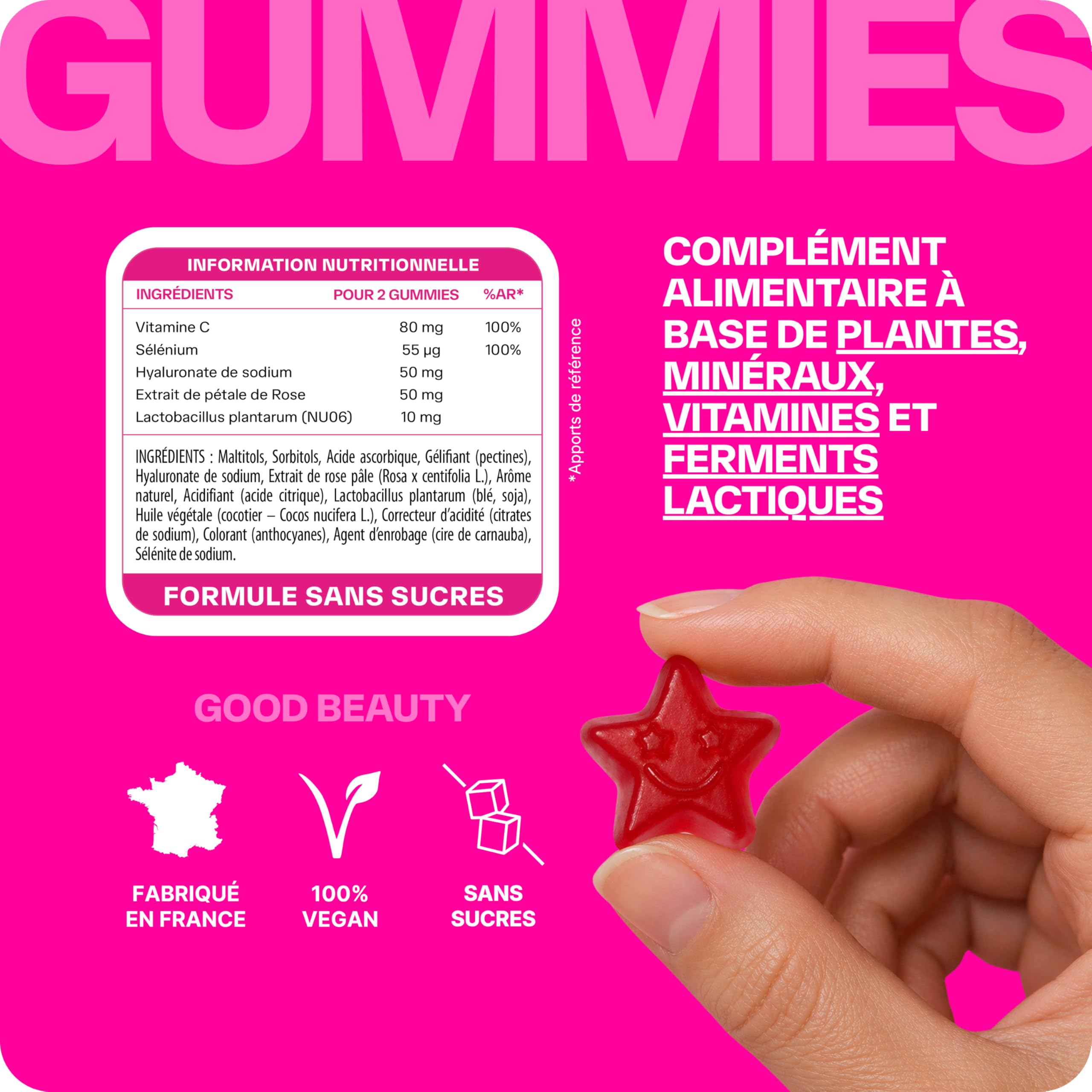 Lashilé Beauty Good Beauty Collagène Éclat Fermeté Peau & Ongles
