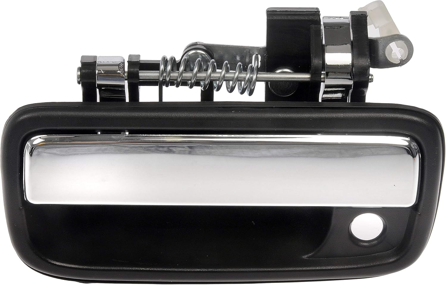 Dorman 768MX Front Driver Side Exterior Door Handle Compatible with Select Toyota Models, Black and Chrome