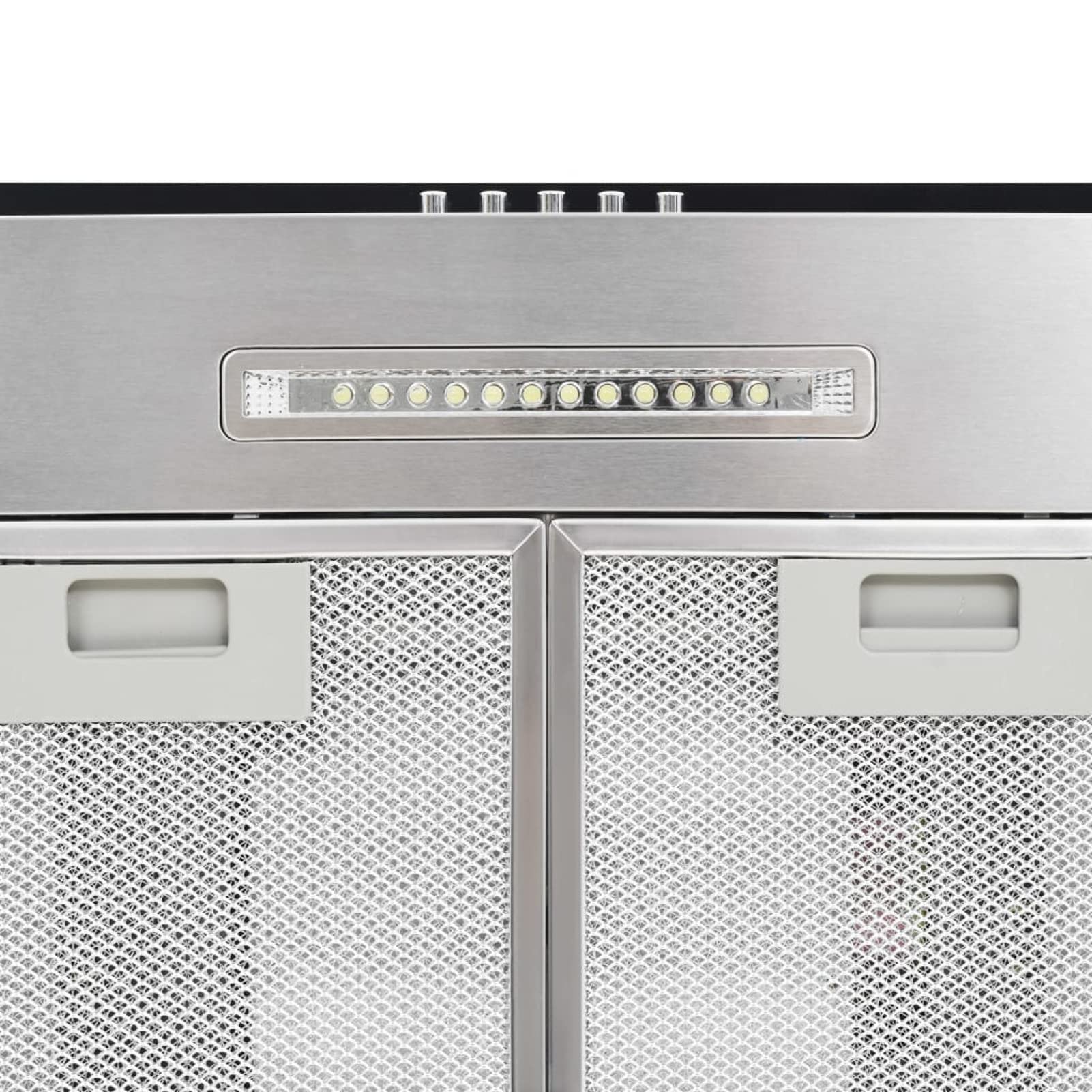 Homgoday Dunstabzugshaube Insel 90 cm Edelstahl 756 m³/h LED