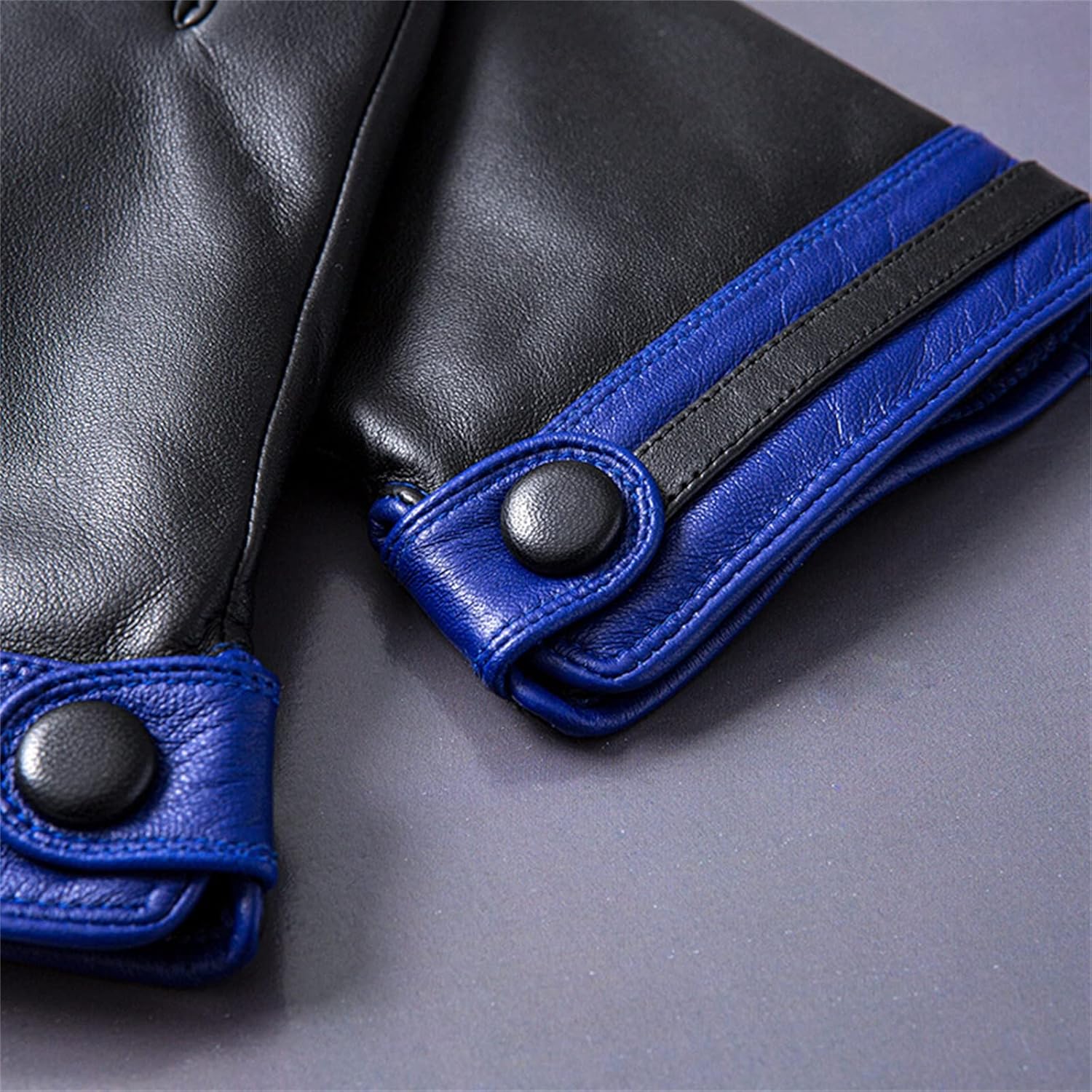 [QXGTJYUN] 革手袋 メンズ レザーグローブ運転と乗馬ビジネスメンズレザーグローブ冬暖かい 防寒 通勤 バイクグローブ