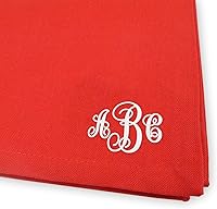 Vista 16 de DII - Juego de servilletas de colección sólida, 20x20 pulgadas, vino, 6