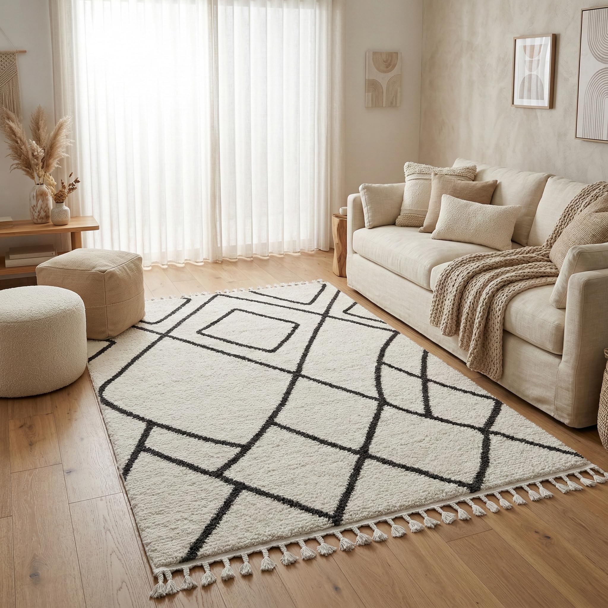 Tappeto con tigre tibetana, per ingresso, stile bohémien, verde, con tigre verde, lavabile, con stampa leopardata, per camera da letto e cucina, antiscivolo, a pelo basso (arancione, 60 x 90 cm