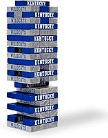 Vista 18 de Wild Sports NCAA Pro Football Tabletop Stackers Block Game for College Football Fan, Dorm Game, Tailgate
