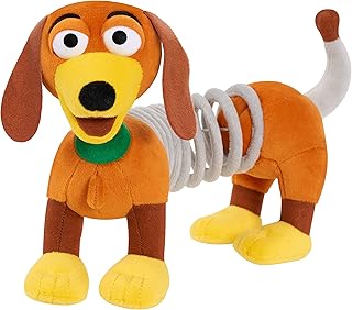 Disney and Pixar Toy Story 16,5 cm Slinky Dog Plush Stuffed Animal, Kids Toys for Ages 18 Month by Just Play