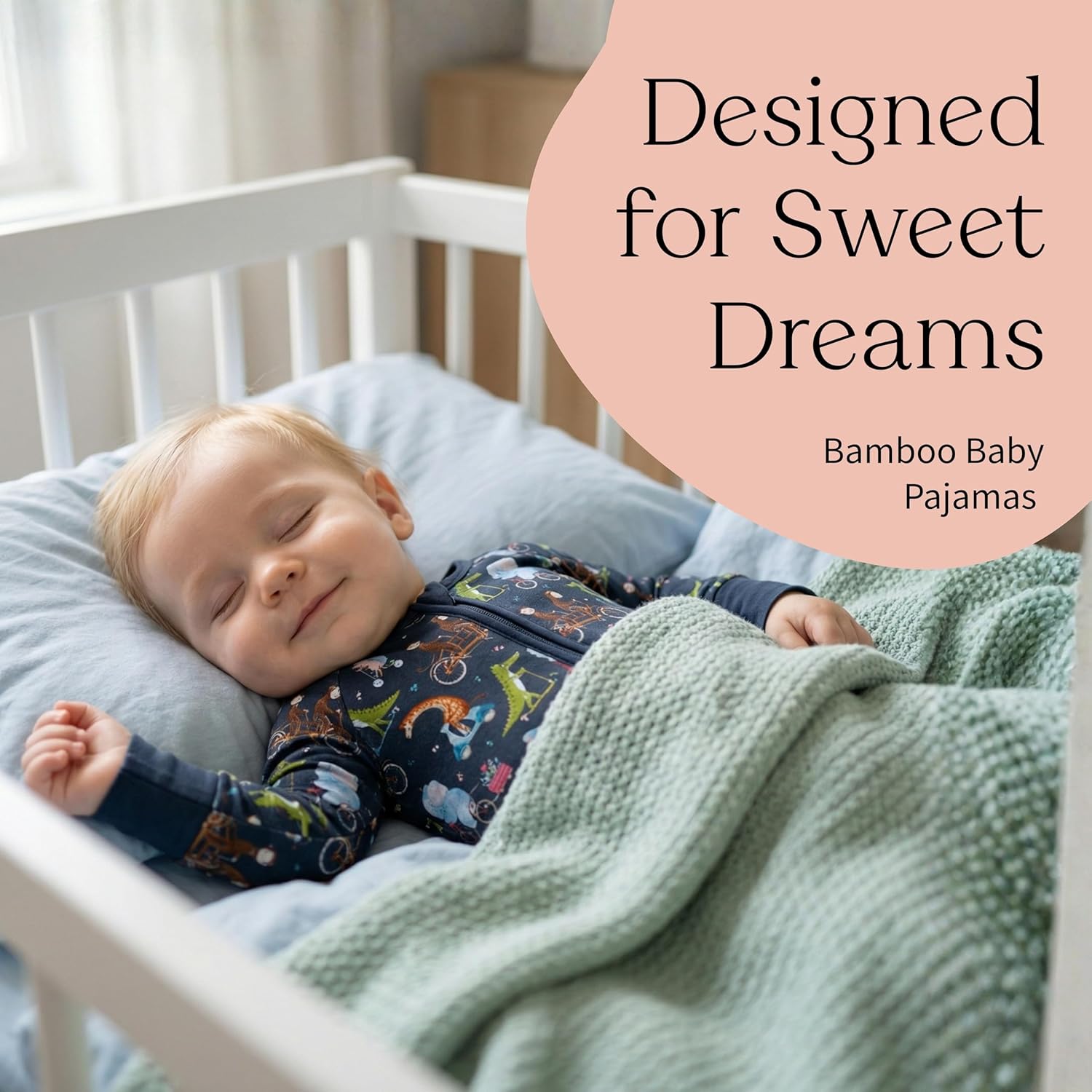 Bamboo Baby Pajamas - Long Sleeve Onesie 95% Viscose from Bamboo Sleepers