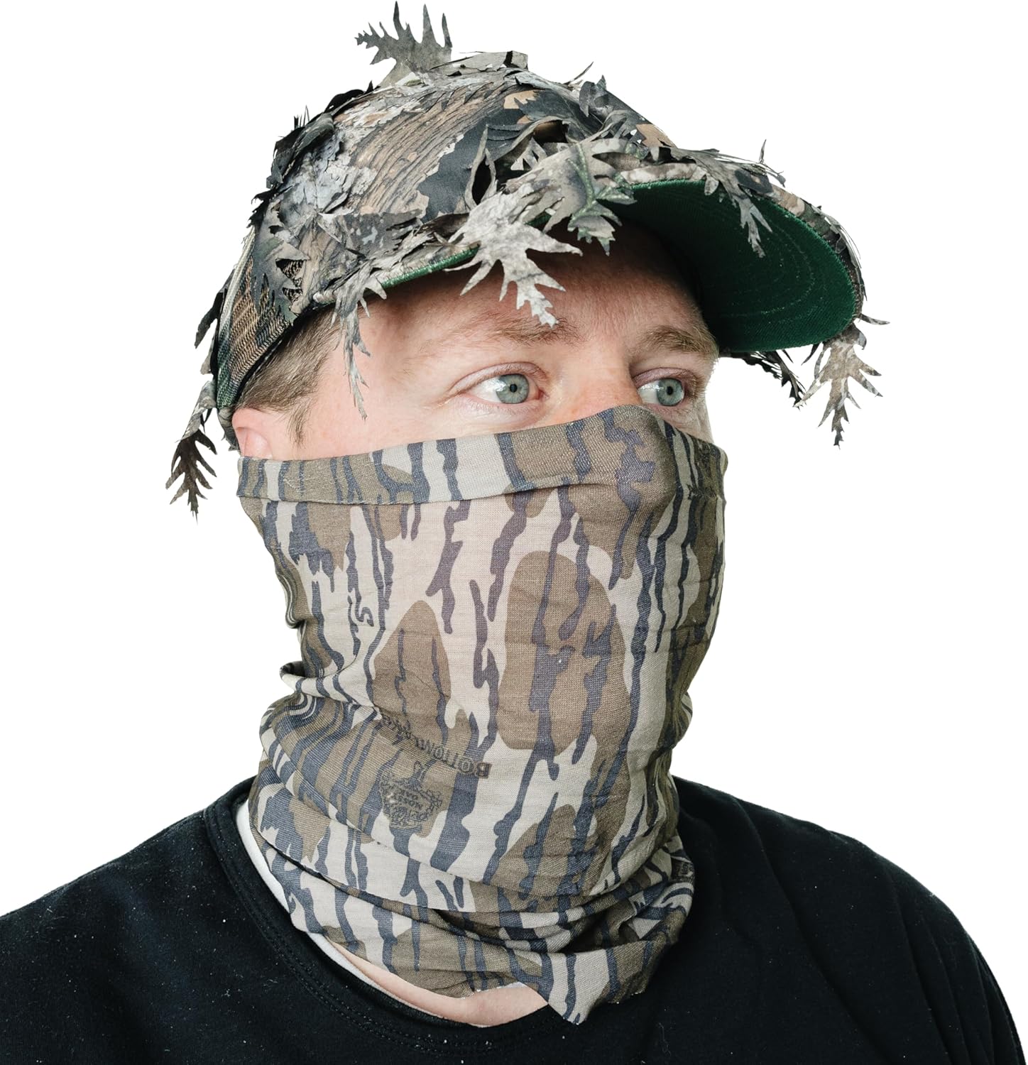 QuikCamo Mossy Oak and Realtree Camo Face Mask Gaiters for Turkey Hunting