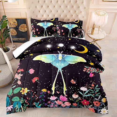 Vista 73 de CVHOUSE Juego de edredón de caballo rosa, tamaño individual, juego de ropa de cama de caballo rosa, juego de edredón suave y transpirable para niños