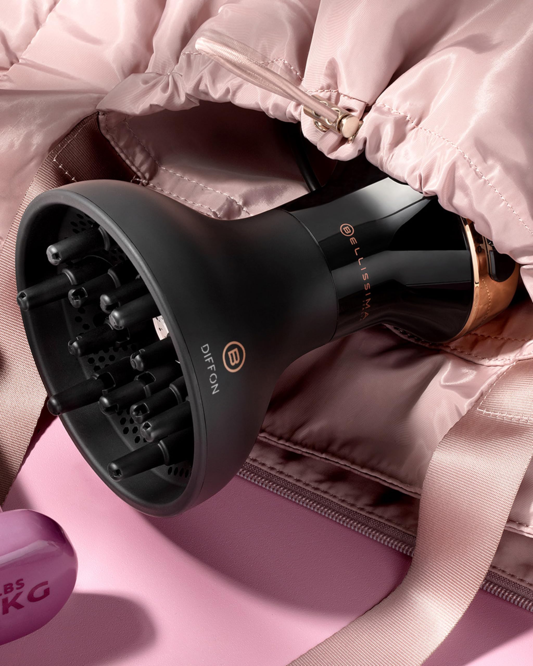 Bellissima Diffon Curly Hair Dryer with Built-In Diffuser