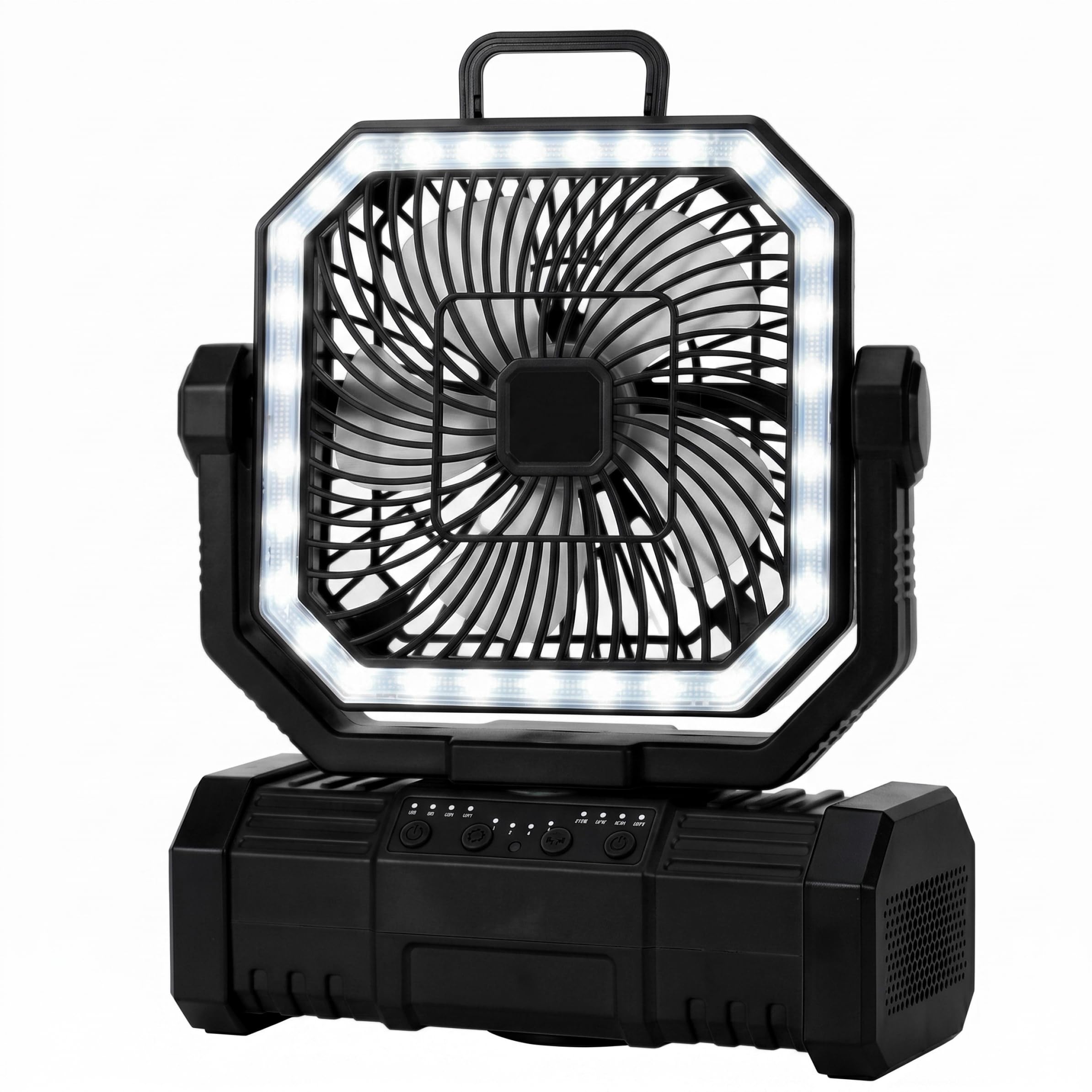 Ventilateur de camping portable pour rafraîchir vos nuits sous la tente