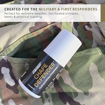 2Toms Chafe Defender, Military-Grade Anti-Chafe and Blister Prevention