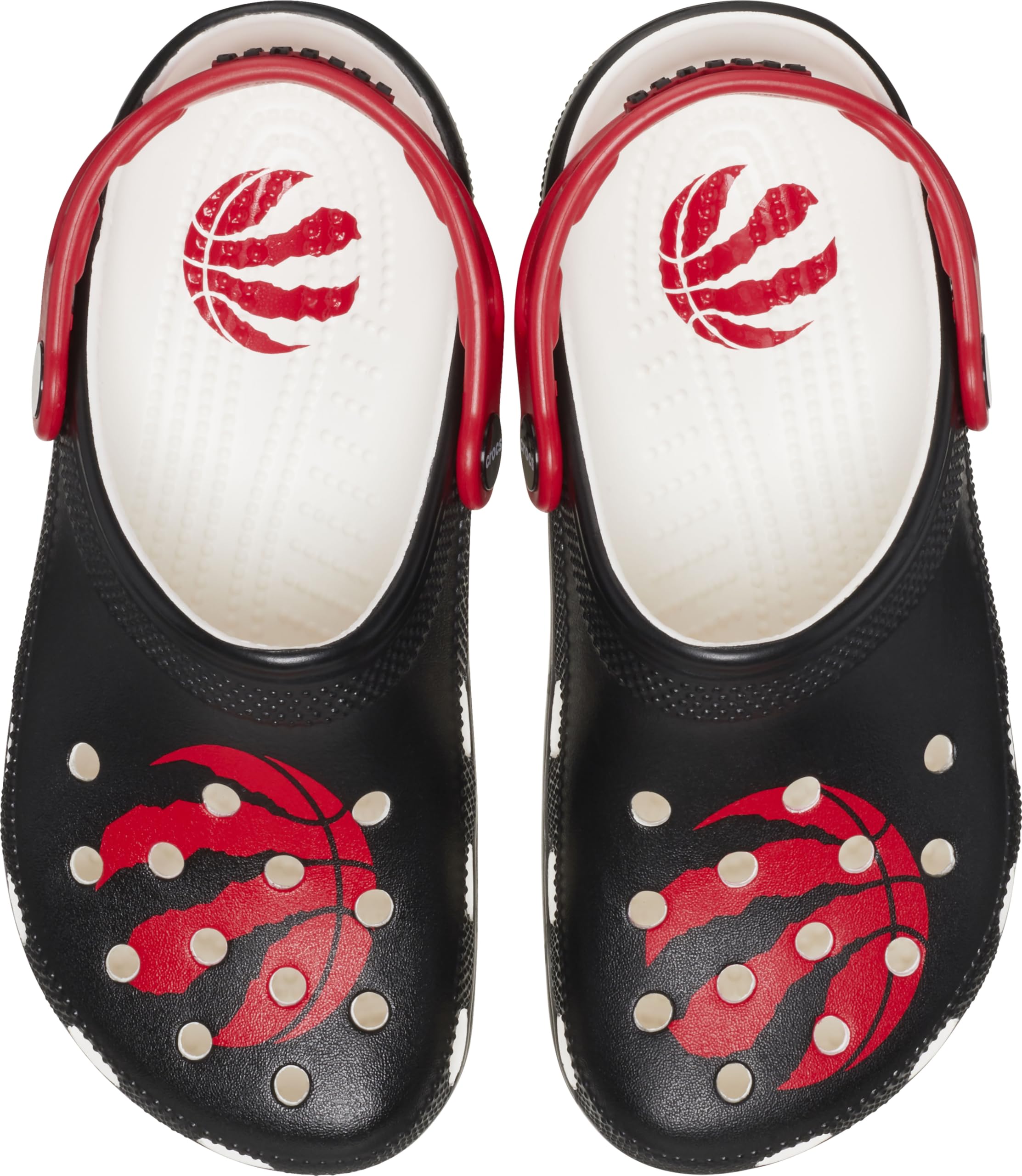 Crocs Sabots classiques NBA unisexes pour adulte, Toronto Raptors, 7 Women/5 Men