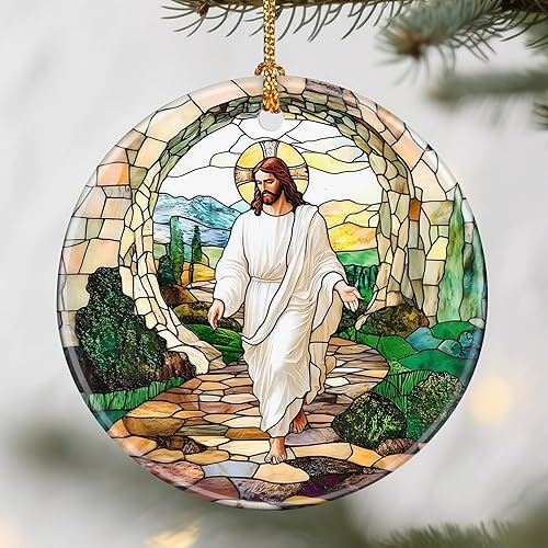 Miniatura 22 de Adorno de cerámica de elefante, regalo de recuerdo de elefante para árbol de Navidad, adorno para amantes de los animales