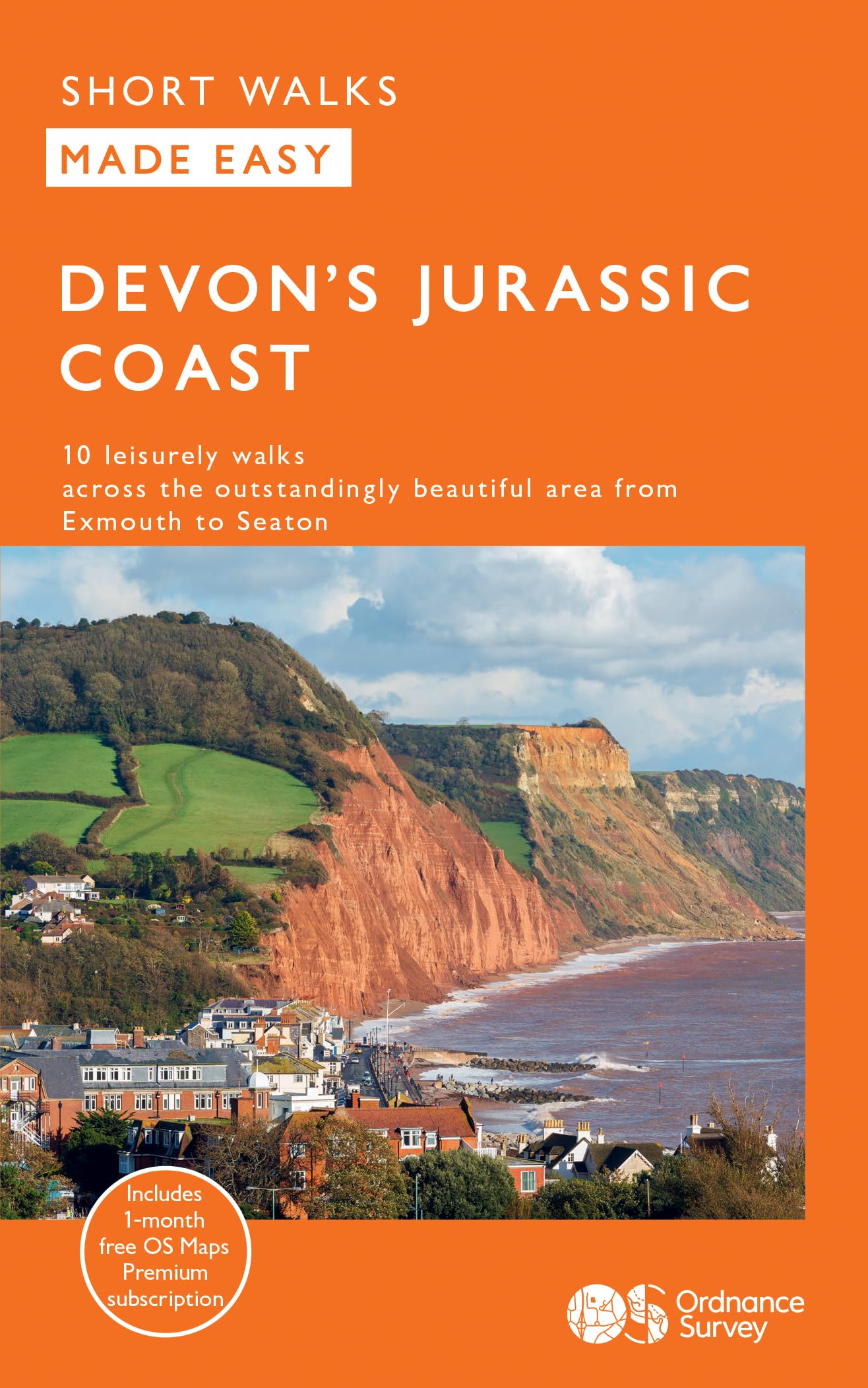 Devon's Jurassic Coast Short Walks | Ordnance Survey | 10 Accessible Routes for All | Short Walks Made Easy | Guidebook | Devon | England | Maps | Coast