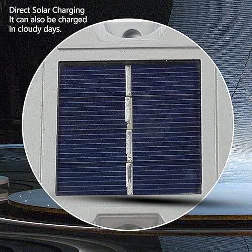 Miniatura 2 de Luces solares de entrada para exteriores, impermeables, luz LED, luz solar para cubierta, luz de marcador de entrada para uso en interiores y