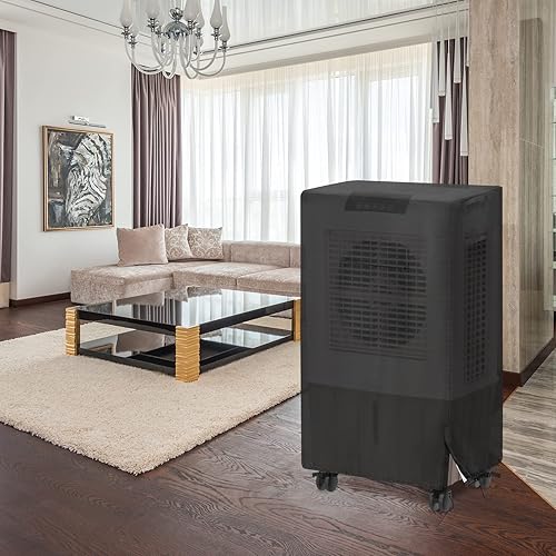 Miniatura 7 de Cubierta de enfriador evaporativo para enfriador evaporativo Hessaire MC26A, cubierta impermeable para enfriador de aire evaporativo, 21 x 15 x 32