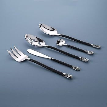 Amazon.com: Gourmet Settings - 5-Pieces Hostess Silverware Set