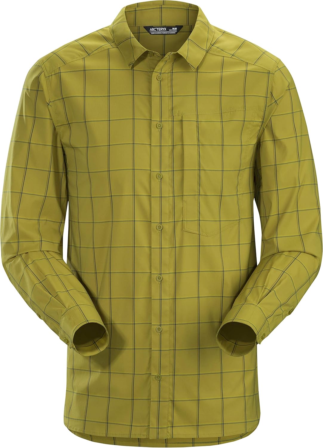 Arc'teryx Riel Shirt LS Men's (Yukon Gold, Large)