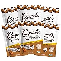 Vista 7 de Caramelos de leche de coco Cocomels, orgánicos, sin lácteos