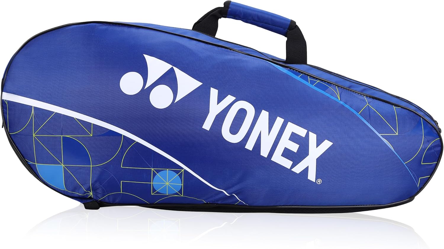 YONEX Badminton Racquet Bag ACE2 1726 |BT6 |ACE2 Series |Thermal Lining Compartment |Eronomic STRPS |Available as Backpack|Hand Carry |Accessories & 6 Racquet Comaprtment |Wide Shoe Packet